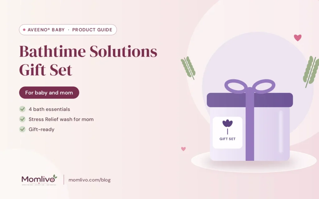 Aveeno Baby Bathtime Solutions Gift Set guide