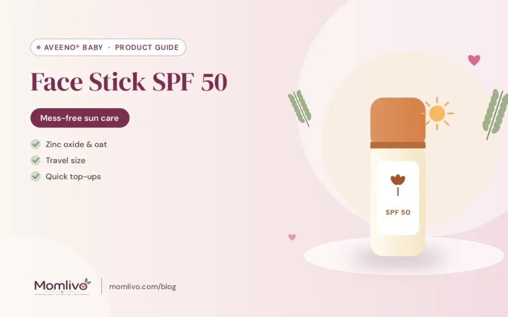 Aveeno Baby Face Stick SPF 50 guide