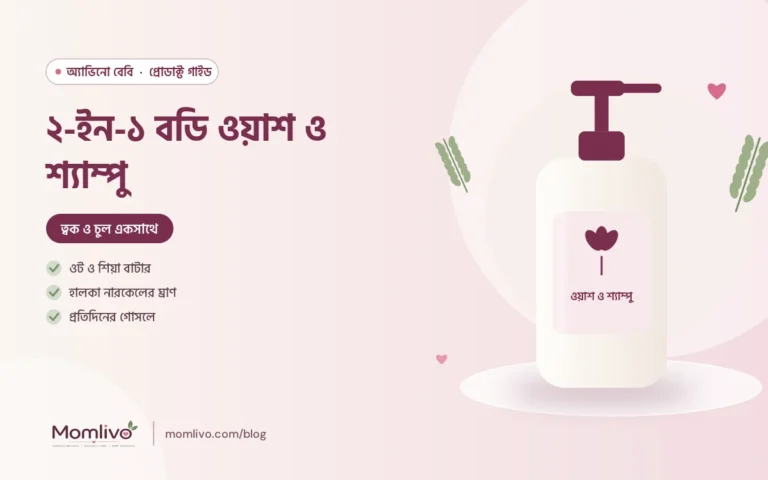 ২-ইন-১ বডি ওয়াশ ও শ্যাম্পু — Aveeno Baby গাইড