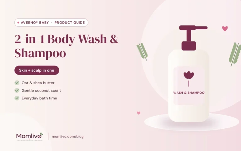 Aveeno Baby 2-in-1 Body Wash & Shampoo guide