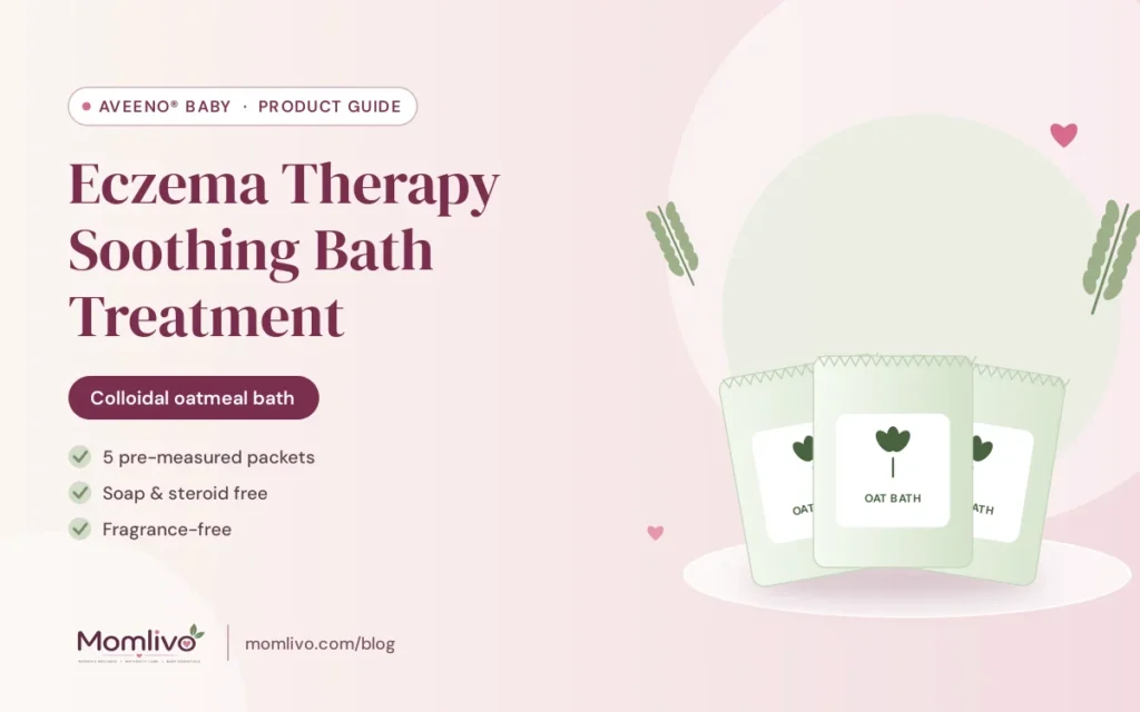 Aveeno Baby Eczema Therapy Soothing Bath Treatment guide