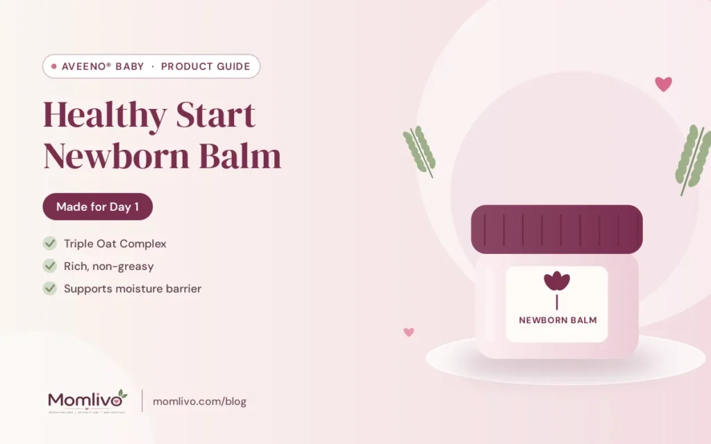 Aveeno Baby Healthy Start Newborn Balm guide
