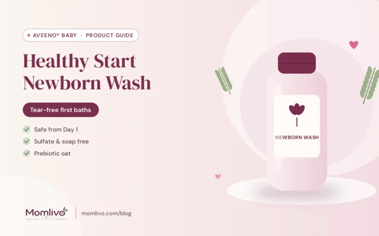 Aveeno Baby Healthy Start Newborn Wash guide